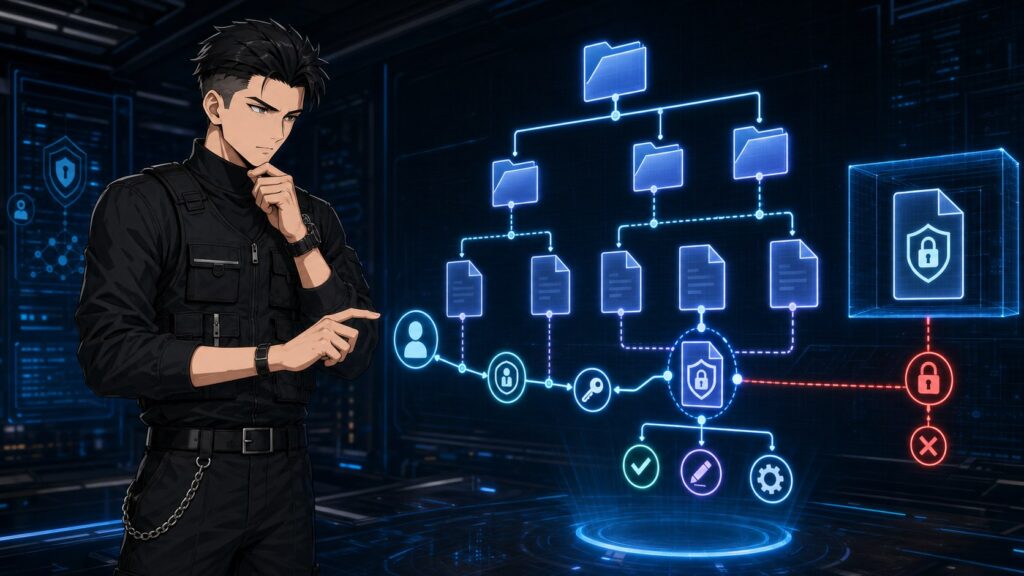 NOX ตรวจเส้นทางไฟล์ โฟลเดอร์ และด่านสิทธิ์การเข้าถึงจากผู้ใช้ไปยังไฟล์ที่ได้รับการป้องกัน